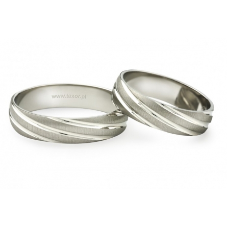 Obrączki ślubne Zirkon - O-156-W