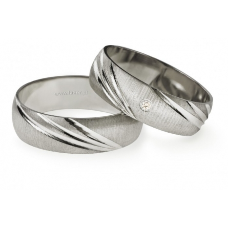 Obrączki ślubne Zirkon - O-170-W