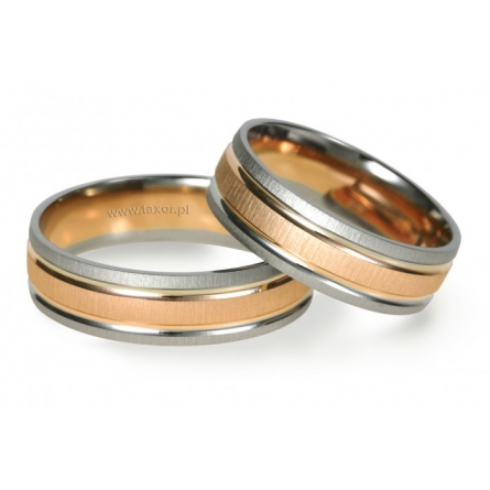 Obrączki ślubne Zirkon - P-015-P