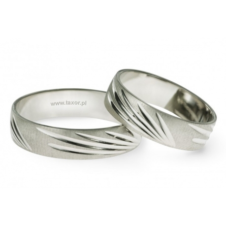 Obrączki ślubne Zirkon - R-06-W L