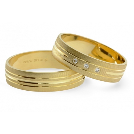 Obrączki ślubne Zirkon - R-13 L