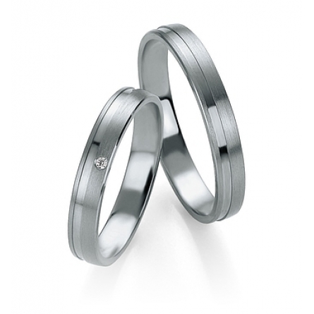 Obrączki platynowe Breuning - 56140 (600) Basic