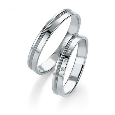 Obrączki platynowe Breuning - 56250 (600) Basic