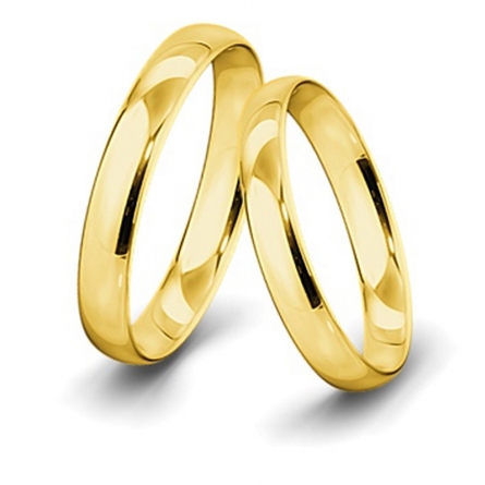 Złote obrączki klasyczne - Taxor-4