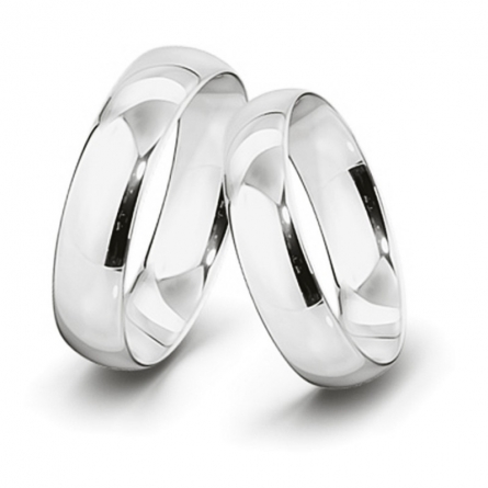 Klasyczne obrączki z białego złota - Taxor-6