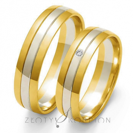 Ekskluzywne obrączki Złoty Skorpion - OE-011