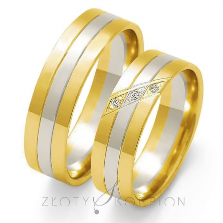 Ekskluzywne obrączki Złoty Skorpion - OE-027