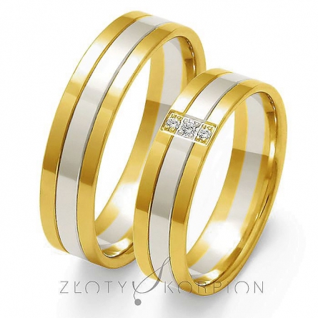 Ekskluzywne obrączki Złoty Skorpion - OE-029