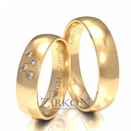 Obrączki klasyczne - OG-51- 5 mm