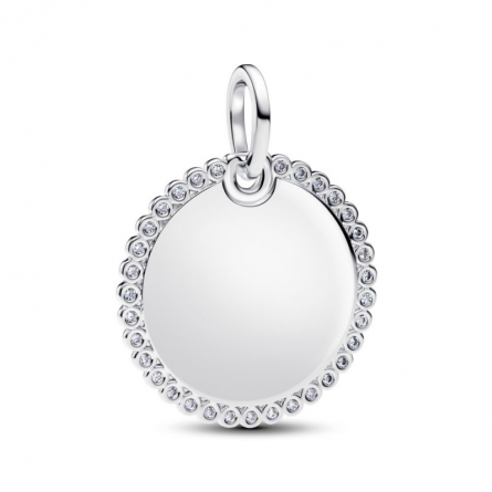 Okrągła zawieszka do grawerowania - 394007C01