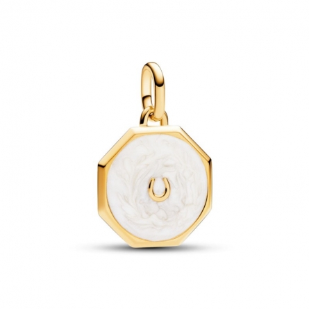 Medalion pavé Pandora ME Podkowa na szczęście - 763047C01