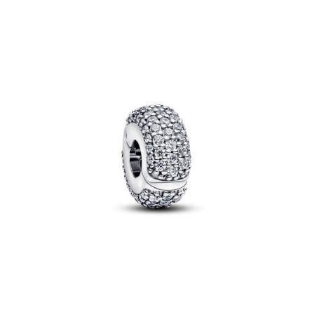 Klips wysadzany lśniącymi kamieniami - 794032C01