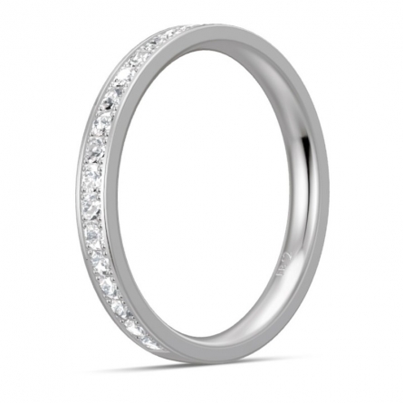 Pierścionek platynowy z brylantam - Pt-05659 / 0.40 ct